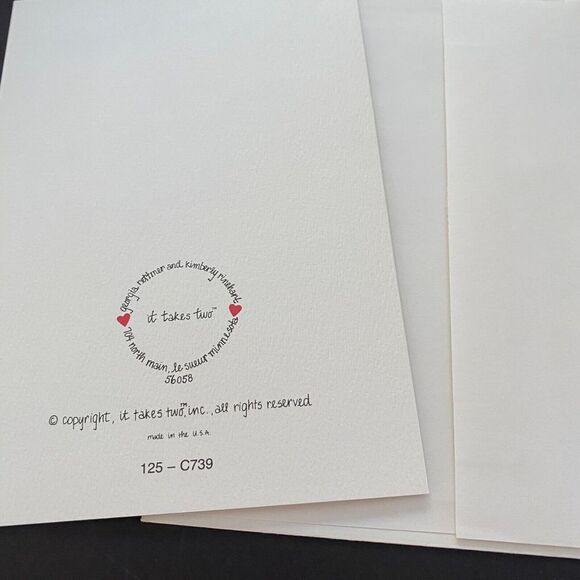 It Takes Two 'Remember the Manger' Holiday Greetings Kids Christmas Card - Picture 4 of 6